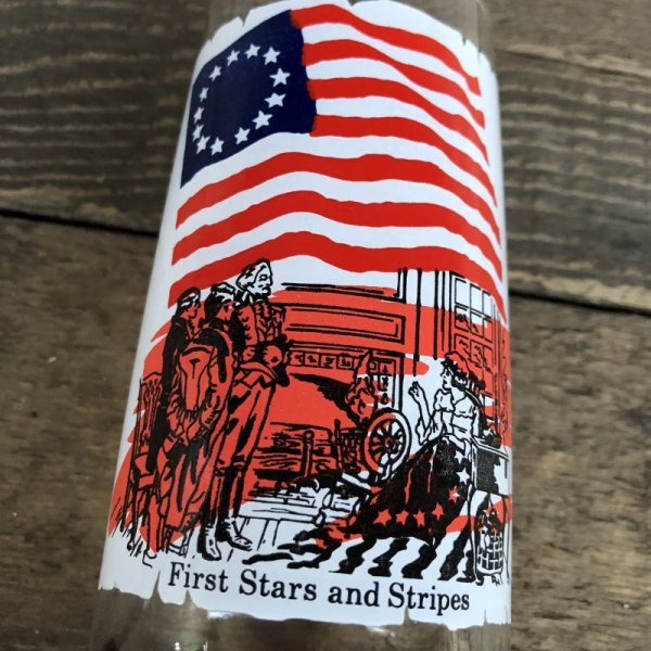 画像5: 70s Vintage Coca Cola Heritage Glass First Stars and Stripes (G040)   (5)