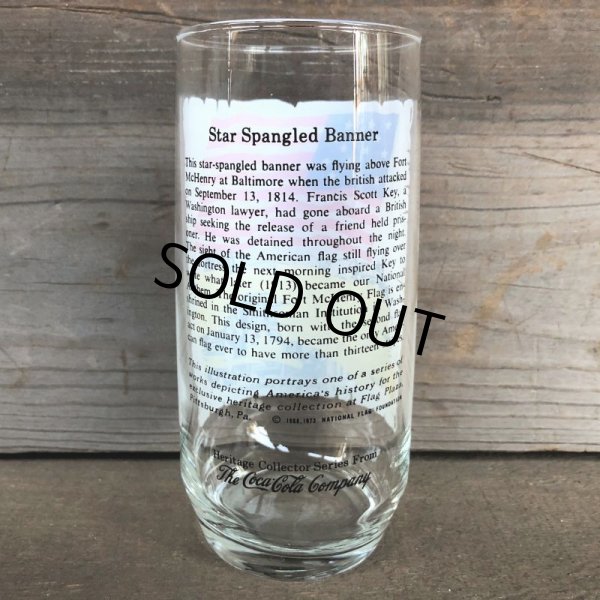 画像2: 70s Vintage Coca Cola Heritage Glass Star Spangled Banner (G038) 　 (2)