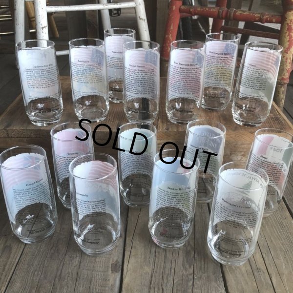 画像8: 70s Vintage Coca Cola Heritage Glass Cowpens (G039)   (8)