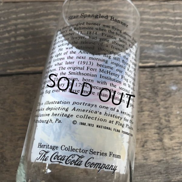 画像3: 70s Vintage Coca Cola Heritage Glass Star Spangled Banner (G038) 　 (3)