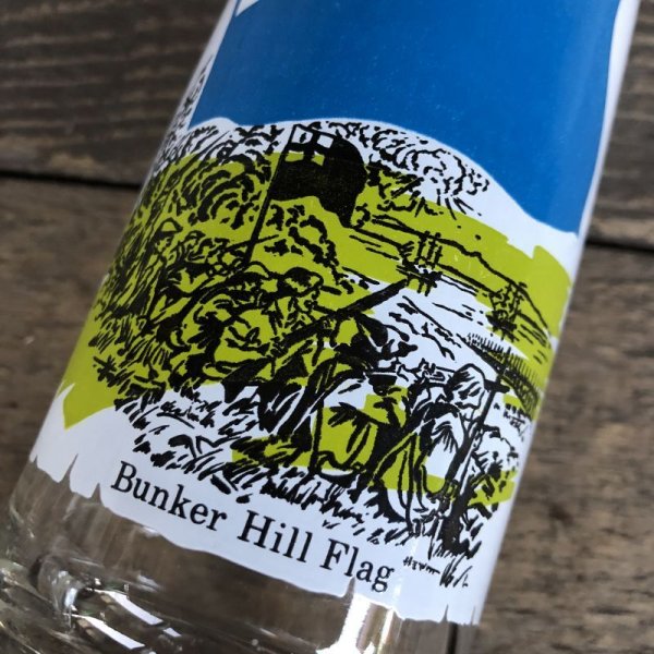 画像6: 70s Vintage Coca Cola Heritage Glass Bunker Hill Flag (G030)   (6)