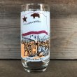 画像1: 70s Vintage Coca Cola Heritage Glass California Bear Flag (G026) 　 (1)