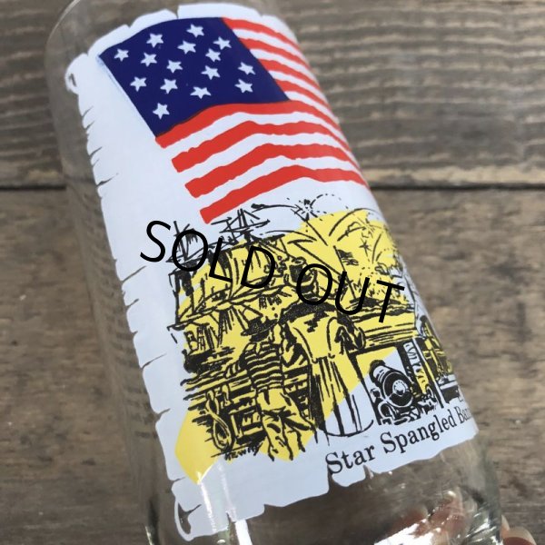 画像4: 70s Vintage Coca Cola Heritage Glass Star Spangled Banner (G038) 　 (4)
