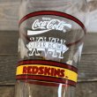画像10: Vintage Coca Cola Glass NFL SUPER BOWL REDSKINS (G068) (10)