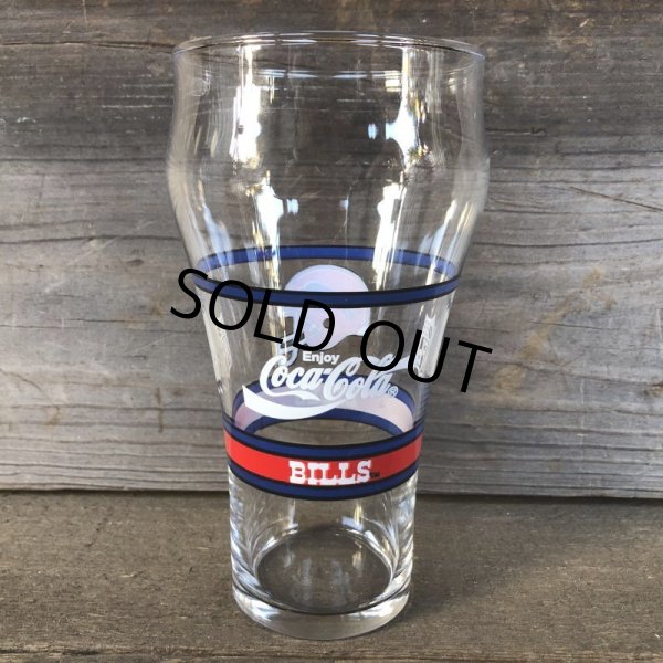画像3: Vintage Coca Cola Glass NFL BILLS (G064) (3)