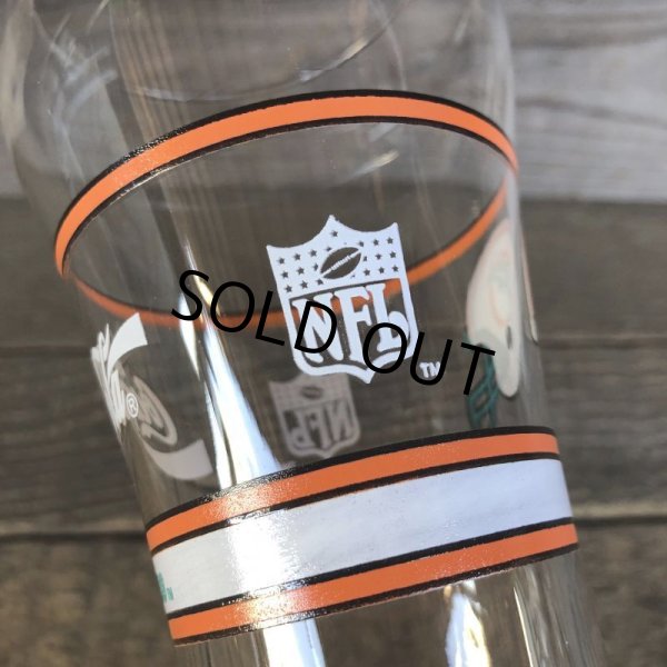 画像5: Vintage Coca Cola Glass NFL  Dolphins (G058) (5)