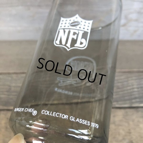 画像4: 70s Vintage BUGER SHEF Glass NFL BENGALS (G051) (4)