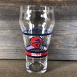 画像1: Vintage Coca Cola Glass NFL BILLS (G064) (1)