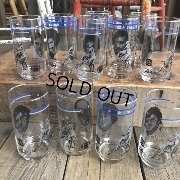 画像8: 70s Vintage BUGER KING / Dr. Pepper Glass NFL Dallas Cowboys Robert Newhouse (G048) (8)