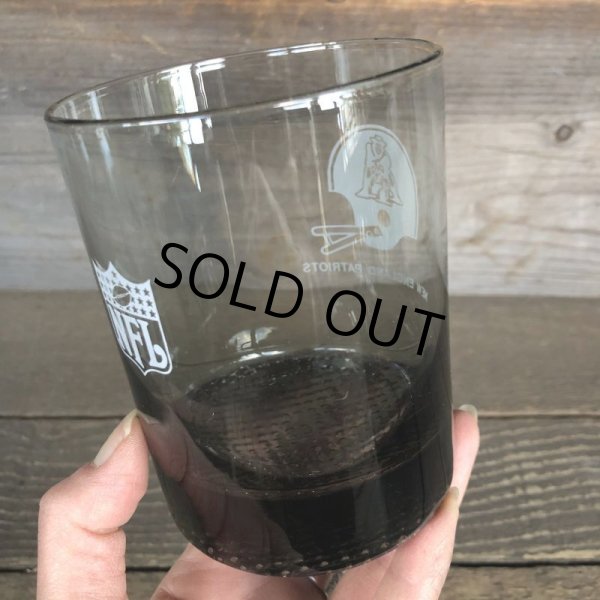 画像9: 70s Vintage BUGER SHEF Glass NFL  NEW ENGLAND PATRIOTS (G056) (9)