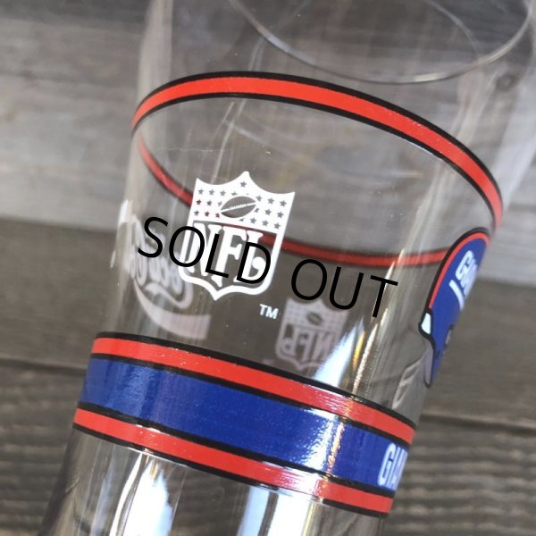 画像5: Vintage Coca Cola Glass NFL  GIANTS (G059) (5)