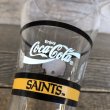 画像6: Vintage Coca Cola Glass NFL SAINTS (G061) (6)