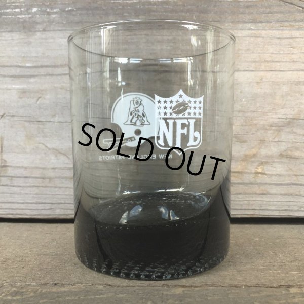 画像4: 70s Vintage BUGER SHEF Glass NFL  NEW ENGLAND PATRIOTS (G056) (4)
