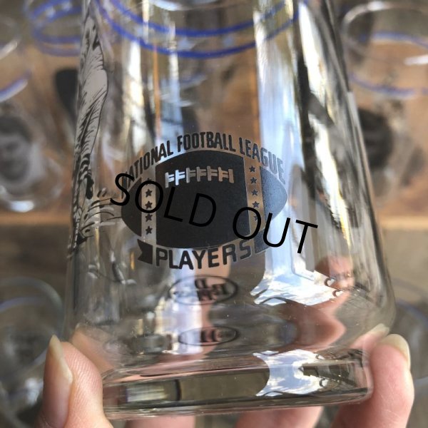画像3: 70s Vintage BUGER KING / Dr. Pepper Glass NFL Dallas Cowboys Harvey Martin (G043) (3)