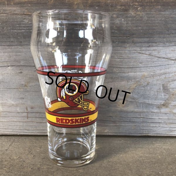 画像5: Vintage Coca Cola Glass NFL SUPER BOWL REDSKINS (G068) (5)