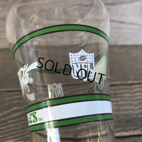画像5: Vintage Coca Cola Glass NFL  EAGLES (G060) (5)