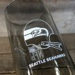 画像3: 70s Vintage BUGER SHEF Glass NFL  SEATTLE SEAHAWKS (G052) (3)