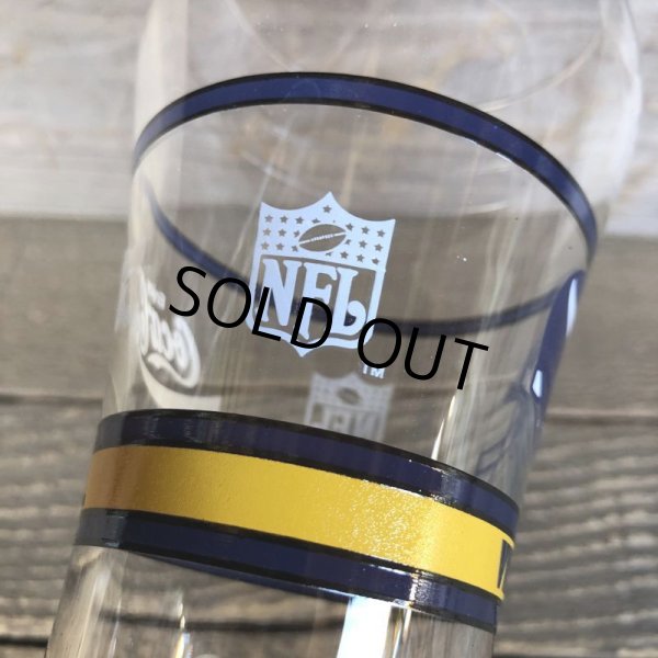 画像5: Vintage Coca Cola Glass NFL  VIKINGS (G057) (5)