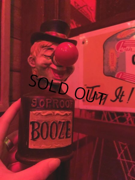 画像2: 50s Vintage Japan 90 Proof BOOZE Drunk Bar Lamp (B665) (2)