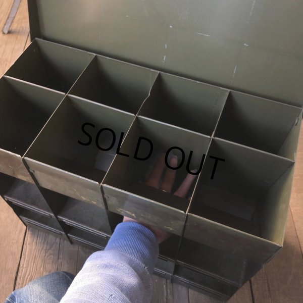 画像12: 40s Vintage LYON Mettal Tool Cabinet (B667) (12)