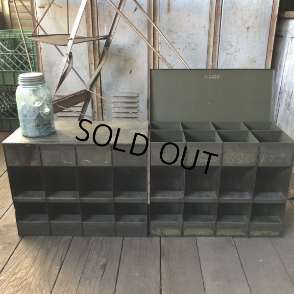 画像13: 40s Vintage LYON Mettal Tool Cabinet (B666) (13)