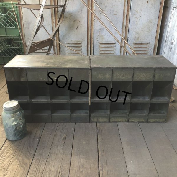 画像13: 40s Vintage LYON Mettal Tool Cabinet (B667) (13)