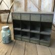 画像1: 40s Vintage LYON Mettal Tool Cabinet (B666) (1)