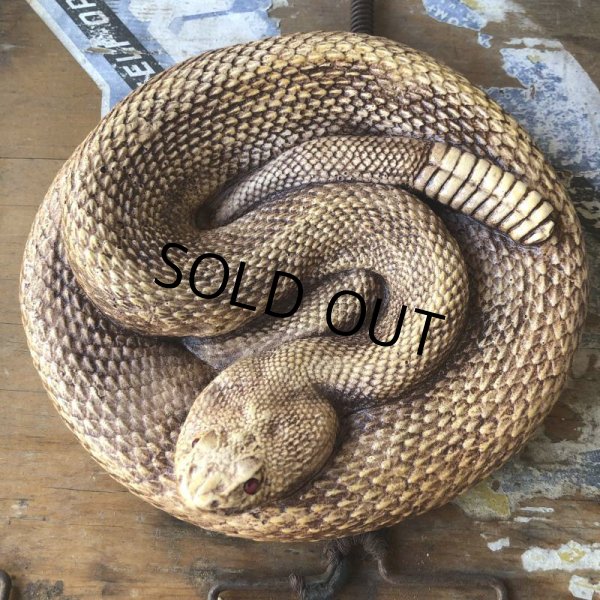 画像6: 70s Vintage Disneyland Adveture Land RANDOTTI Rattle Snake Ceramic (B668) (6)
