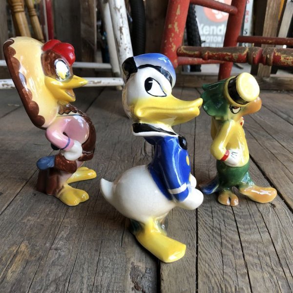 画像4: 40s Disney's Three Caballeros Cramic Figurine Complete Set (B669) (4)
