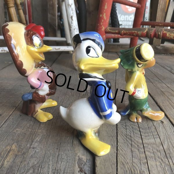 画像4: 40s Disney's Three Caballeros Cramic Figurine Complete Set (B669) (4)