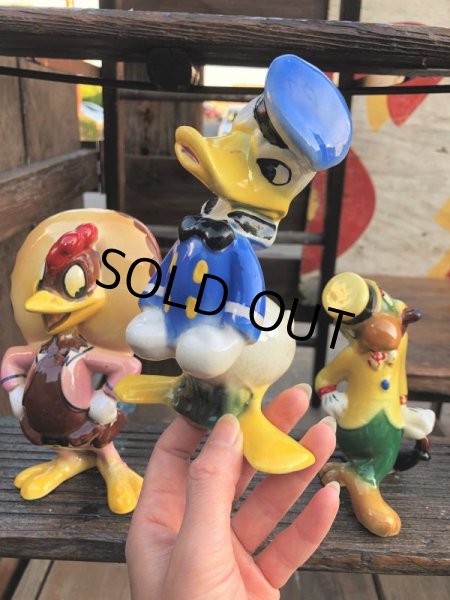 画像17: 40s Disney's Three Caballeros Cramic Figurine Complete Set (B669) (17)