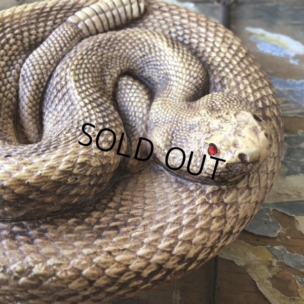 画像3: 70s Vintage Disneyland Adveture Land RANDOTTI Rattle Snake Ceramic (B668) (3)