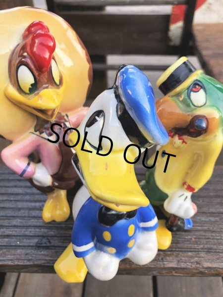 画像16: 40s Disney's Three Caballeros Cramic Figurine Complete Set (B669) (16)