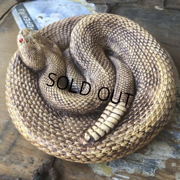 画像5: 70s Vintage Disneyland Adveture Land RANDOTTI Rattle Snake Ceramic (B668) (5)