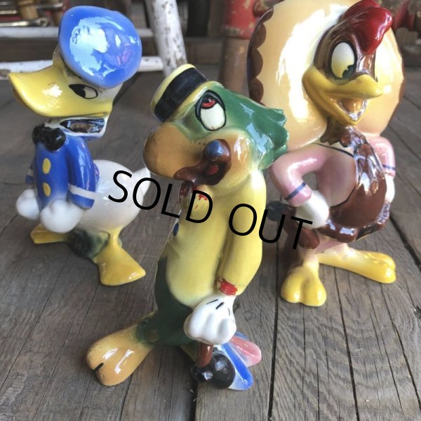 画像6: 40s Disney's Three Caballeros Cramic Figurine Complete Set (B669) (6)