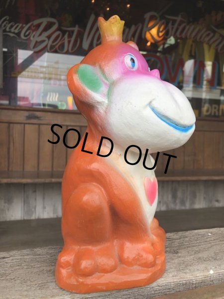 画像3: Vintage BDS Plastic Coin Bank Hippie Monkey (B674)  (3)