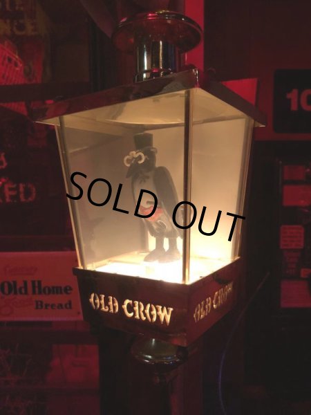 画像11: Vintage OLD CROW Kentucky Whiskey  BAR Wall Light Sign (B675) (11)