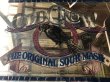 画像6: Vintage OLD CROW Kentucky Whiskey  Store Display Bar Pub Mirror Sign (B676) (6)