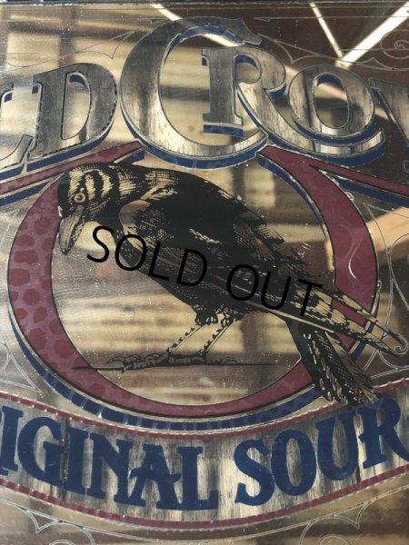 画像11: Vintage OLD CROW Kentucky Whiskey  Store Display Bar Pub Mirror Sign (B676) (11)