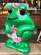 画像7: 70s Vintage Hippie LOVE Frog Plastic Bank (B677) (7)