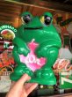 画像8: 70s Vintage Hippie LOVE Frog Plastic Bank (B677) (8)