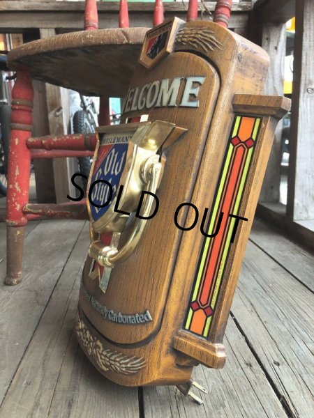 画像8: 70s Vintage Heileman Old Style Beer Store Display Lighted Sign WELCOM (B678) (8)