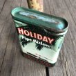 画像4: Vintage Holiday Tabacco Pocket Tin Can (B681)     (4)