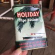 画像1: Vintage Holiday Tabacco Pocket Tin Can (B681)     (1)