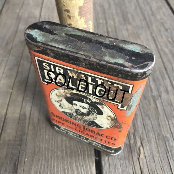 画像4: Vintage Raleigh Tabacco Pocket Tin Can (B682)     (4)