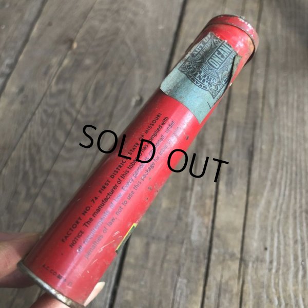 画像7: Vintage Velvet Tabacco Pocket Tin Can (B683)     (7)