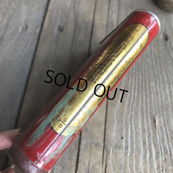 画像7: Vintage Velvet Tabacco Pocket Tin Can (B684)     (7)