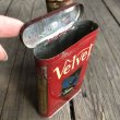 画像5: Vintage Velvet Tabacco Pocket Tin Can (B684)     (5)