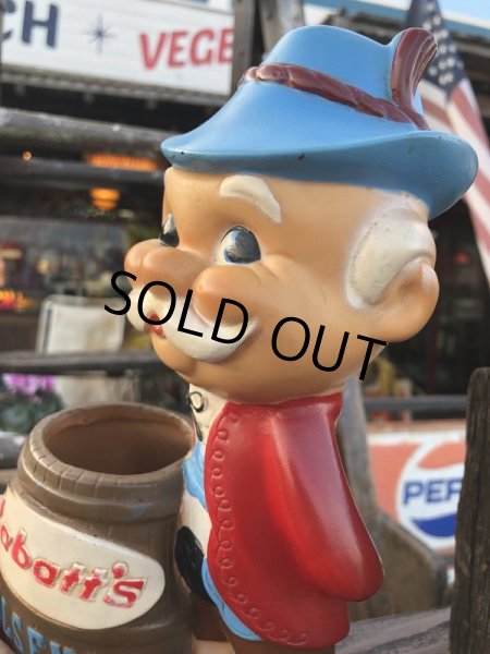 画像7: Vintage LABATT's PILSENER Beer Swizzle Stick Holder Vinyl Statue (B690) (7)