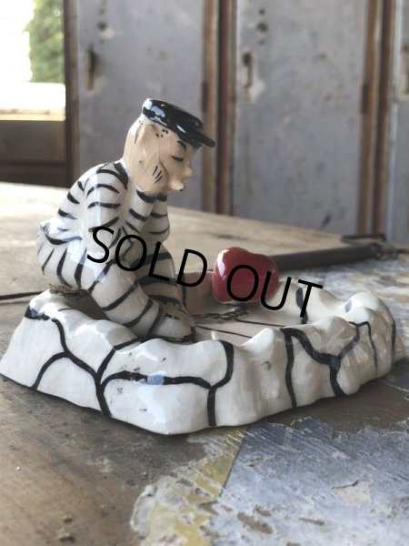 画像5: 50s Vintage Prisoner Ceramic Ashtray (PJ294)  (5)